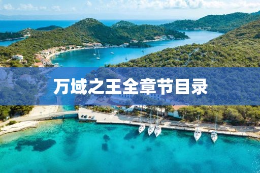 万域之王全章节目录