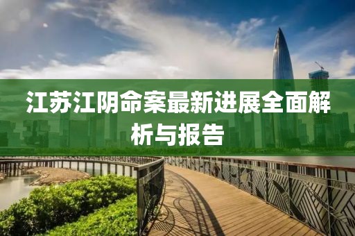 江苏江阴命案最新进展全面解析与报告