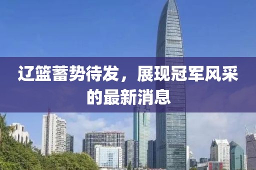 辽篮蓄势待发，展现冠军风采的最新消息