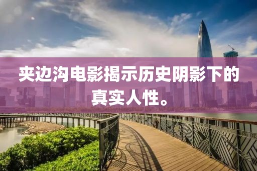 夹边沟电影揭示历史阴影下的真实人性。