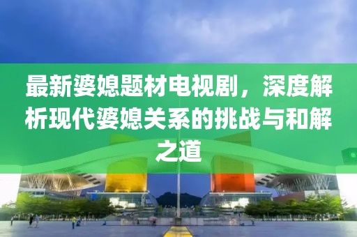 最新婆媳题材电视剧，深度解析现代婆媳关系的挑战与和解之道