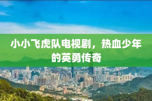 小小飞虎队电视剧，热血少年的英勇传奇