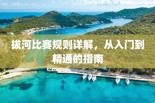 拔河比赛规则详解，从入门到精通的指南