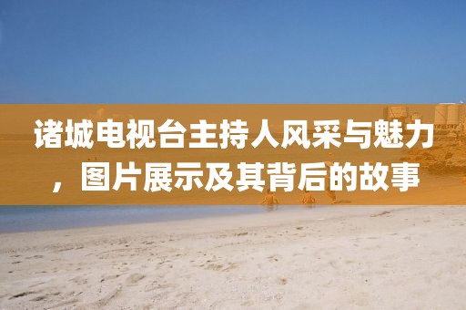 诸城电视台主持人风采与魅力，图片展示及其背后的故事