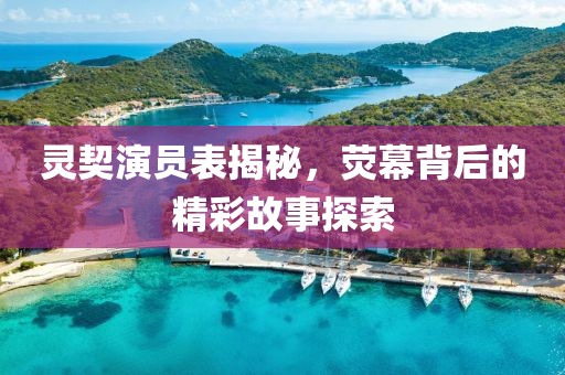 灵契演员表揭秘，荧幕背后的精彩故事探索