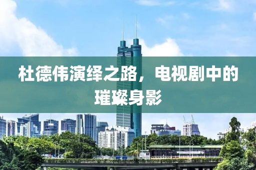 杜德伟演绎之路，电视剧中的璀璨身影