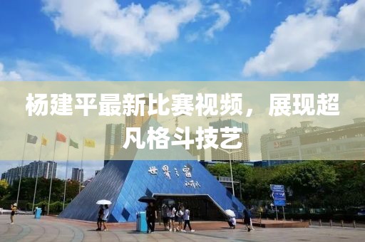 杨建平最新比赛视频，展现超凡格斗技艺