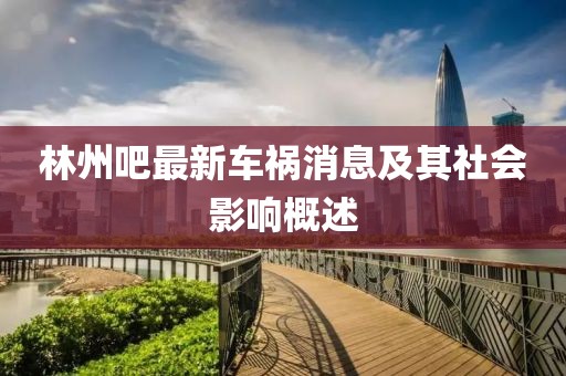 林州吧最新车祸消息及其社会影响概述