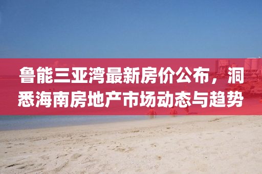 鲁能三亚湾最新房价公布，洞悉海南房地产市场动态与趋势
