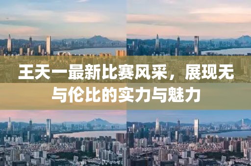 王天一最新比赛风采，展现无与伦比的实力与魅力