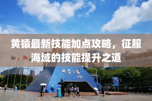 黄猿最新技能加点攻略，征服海域的技能提升之道
