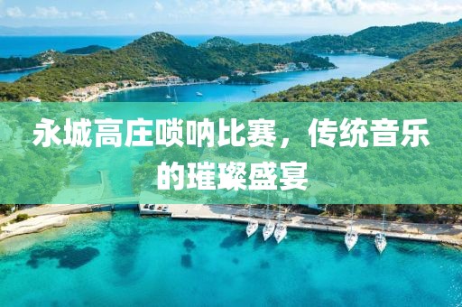 永城高庄唢呐比赛，传统音乐的璀璨盛宴