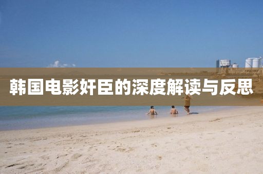 韩国电影奸臣的深度解读与反思