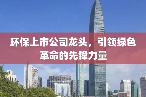 环保上市公司龙头，引领绿色革命的先锋力量