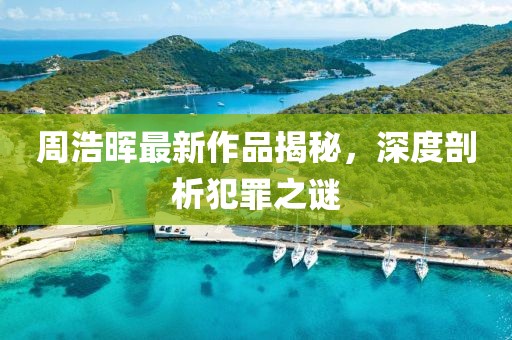 周浩晖最新作品揭秘，深度剖析犯罪之谜