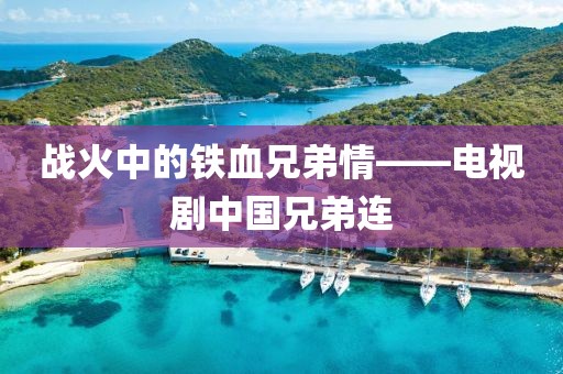 战火中的铁血兄弟情——电视剧中国兄弟连