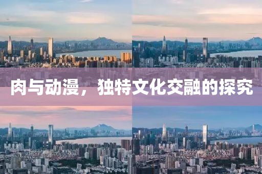 肉与动漫，独特文化交融的探究
