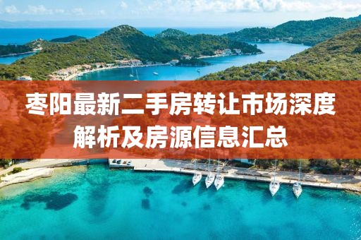 枣阳最新二手房转让市场深度解析及房源信息汇总