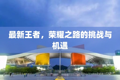 最新王者，荣耀之路的挑战与机遇