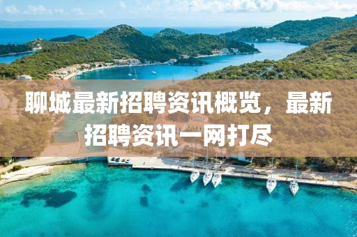 聊城最新招聘资讯概览，最新招聘资讯一网打尽