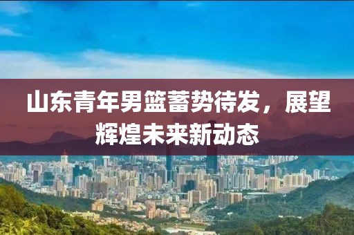 山东青年男篮蓄势待发，展望辉煌未来新动态
