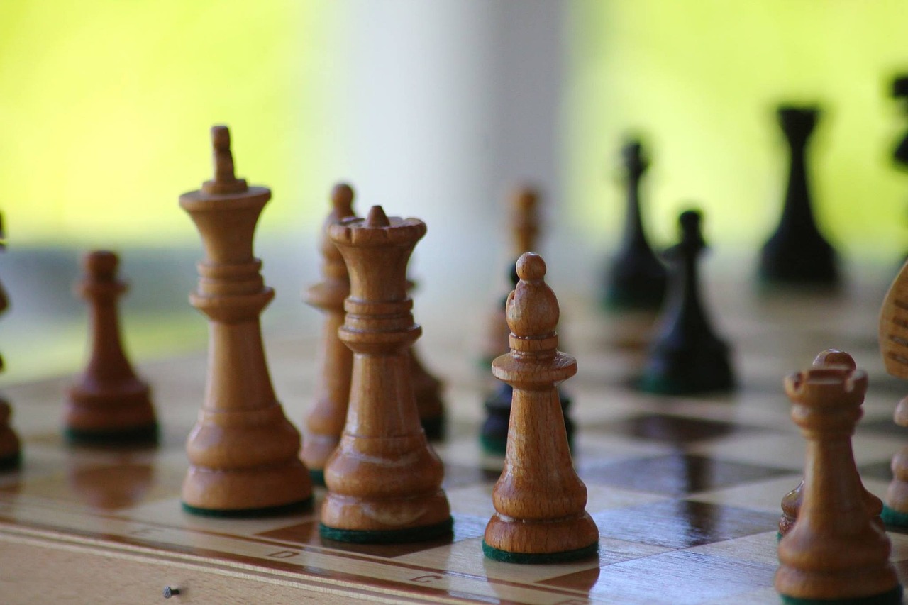 象棋赛场上的策略与荣耀对决